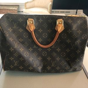 Louis Vuitton Speedy 35 - with lock and dustbag